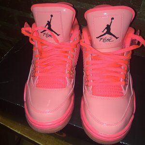 Women's Air Jordan 4 Retro NRG 'Hot Punch' Sz 8.5